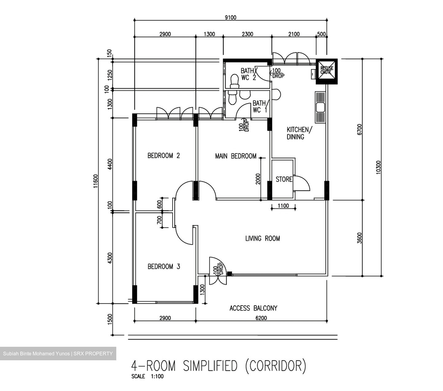Blk 332 Serangoon Avenue 3 (Serangoon), HDB 4 Rooms #546197351